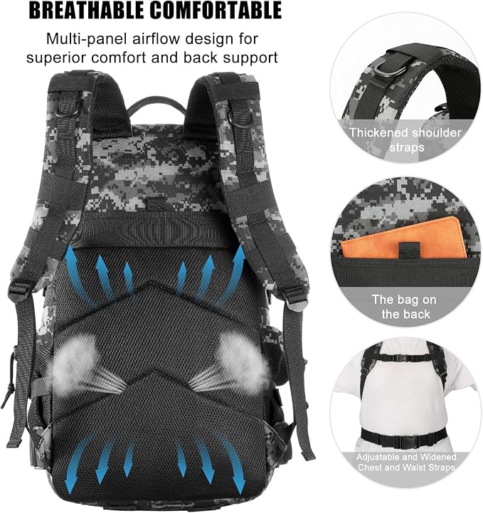 Black Digital Camo