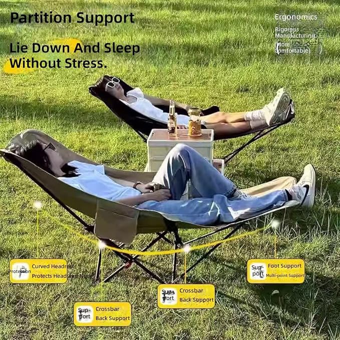 Luxury Green, 4-level Adj, Padded, Leg Rest