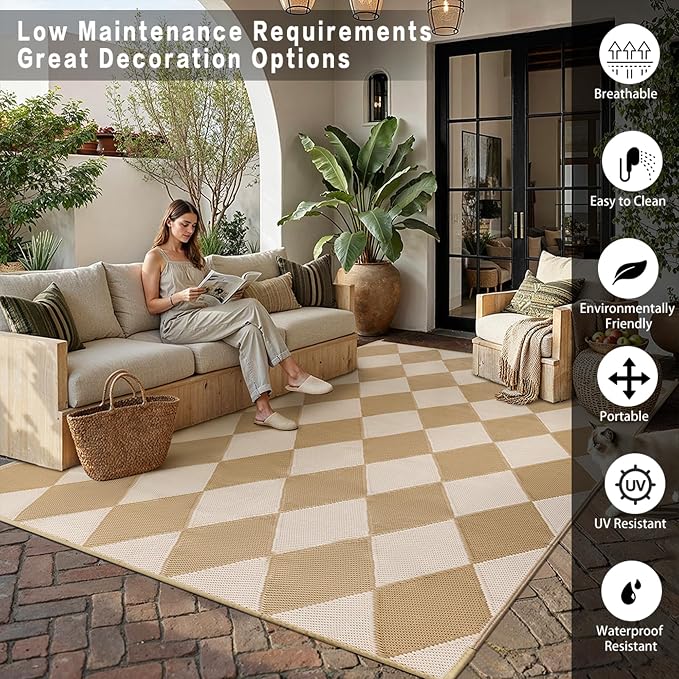 Diamond | Beige/Brown