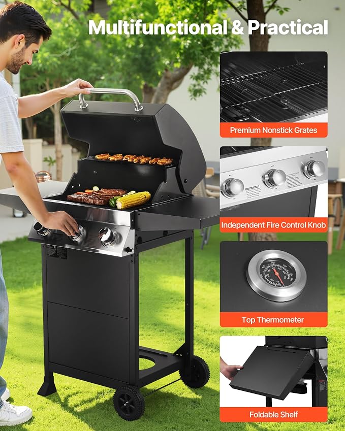 3 Burner Carbon Steel
