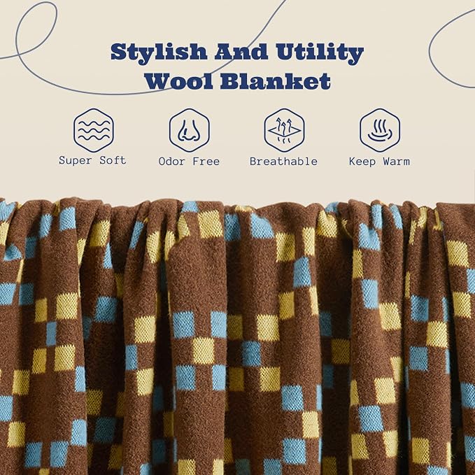 Mosaic Plaid Brown