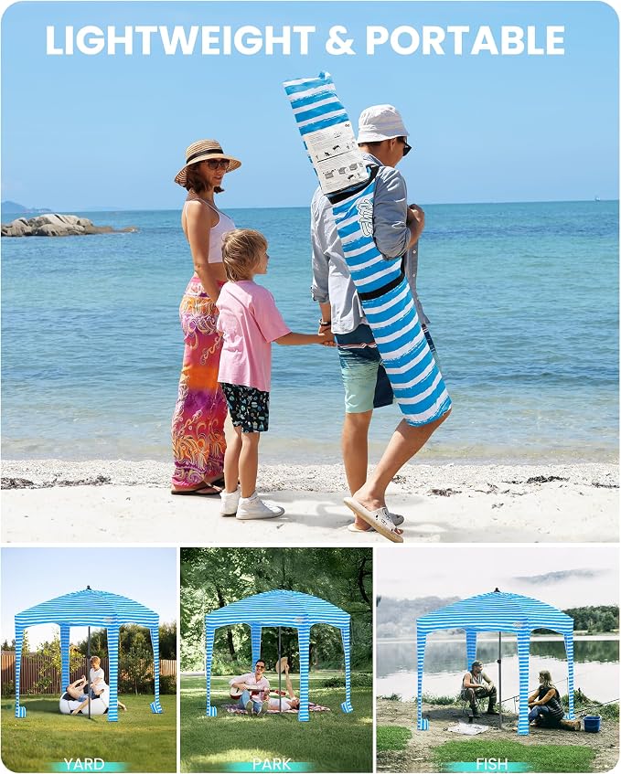 6' x 6' Siesta Beach