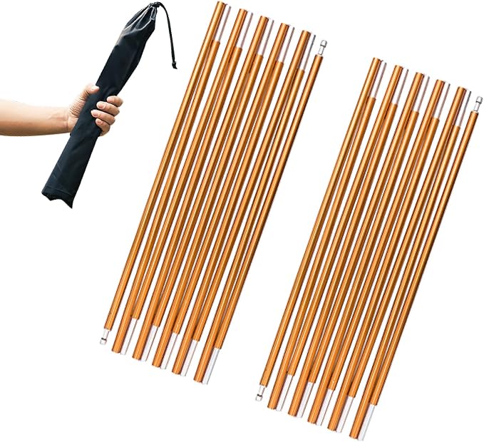 A - Tent Poles - Gold