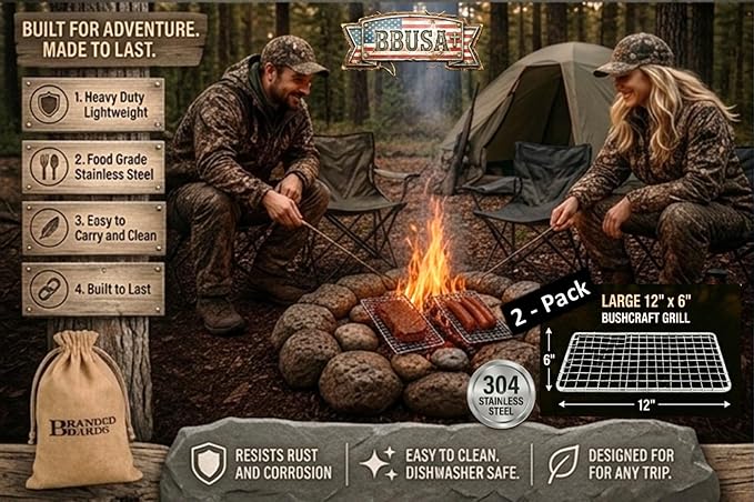 Two Large Grills + Bag
