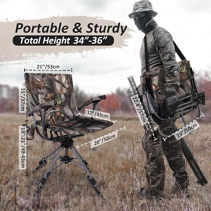 Camo Swivel Taller