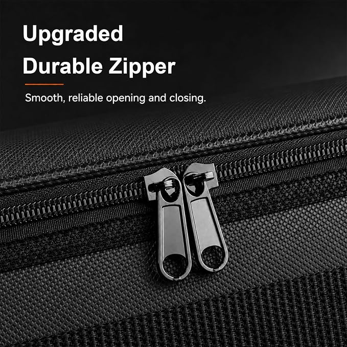 Black Bag with Drink Carrier