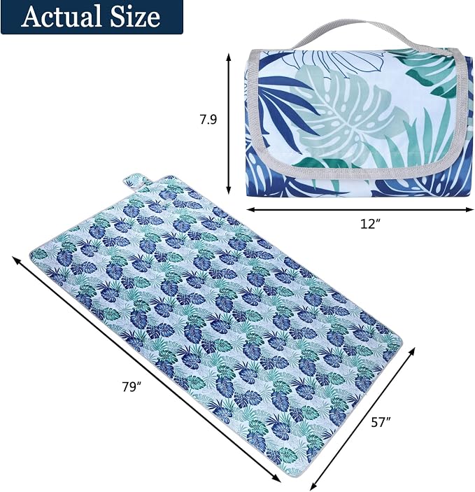 Blue-tropical Leaves