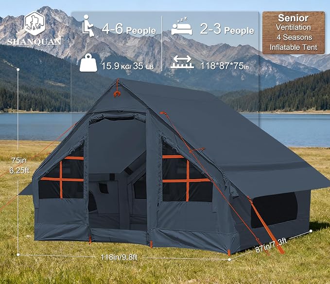 4 Person/Gray