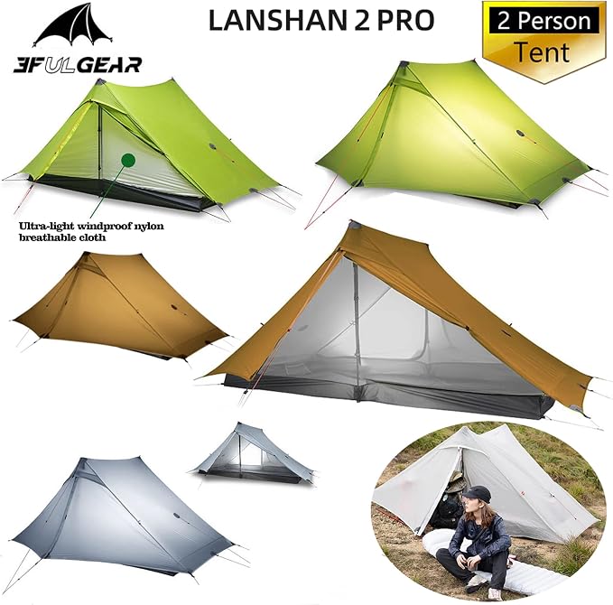 Khaki-Pro 2-person 3-Season