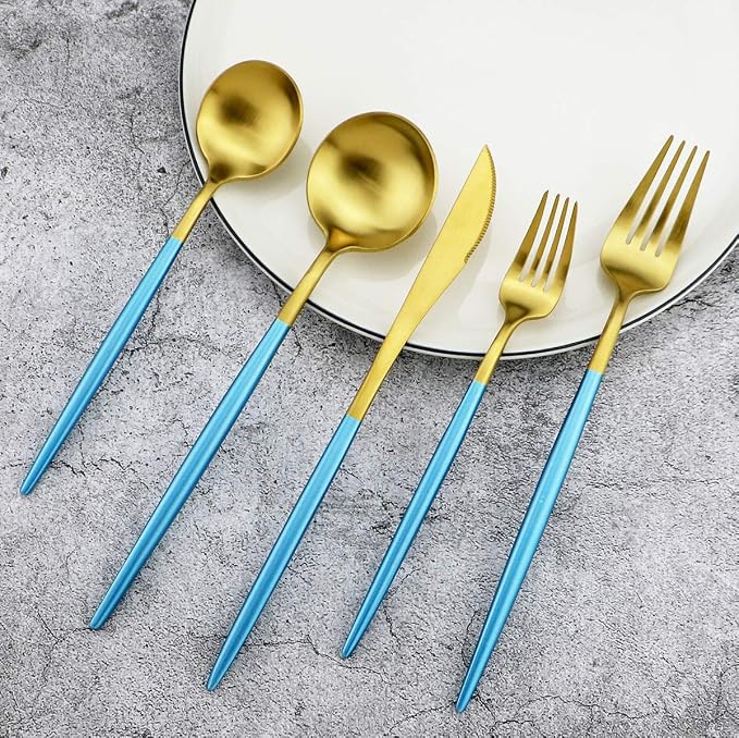 Blue Handle Gold