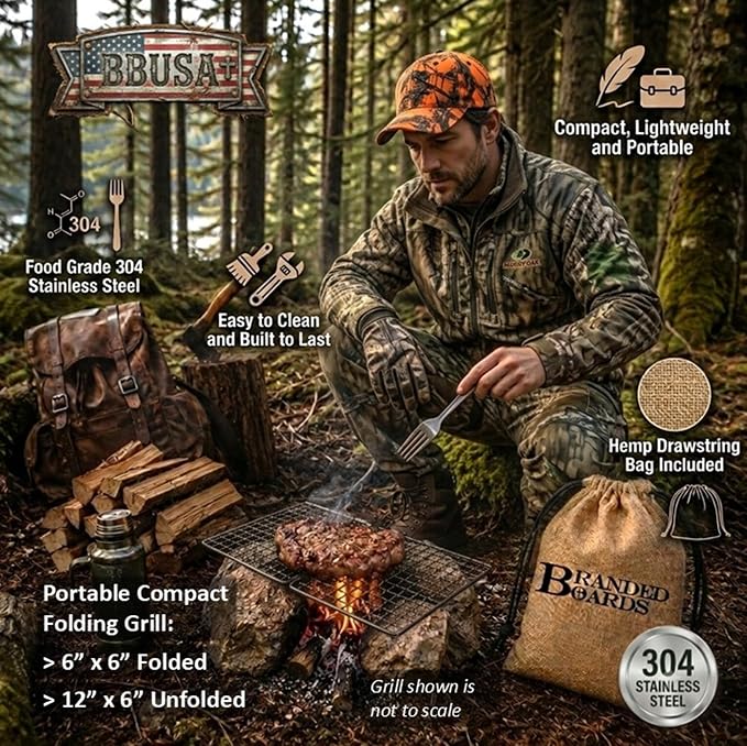 Folding Grill & Bag