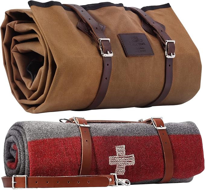 Field Tan Bedroll & Swiss Army Blanket Bundle