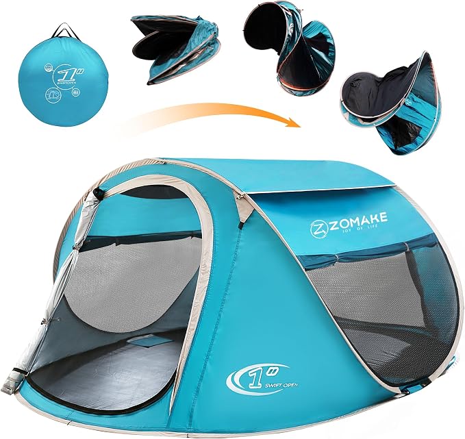 Lake Blue 3-4 Person