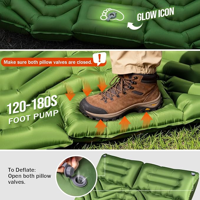 Army Green With Pump