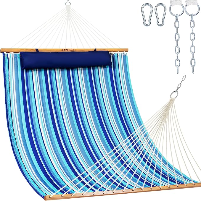 Mixed Blue Stripes