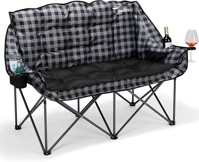 Grey Plaid Thickened Pad