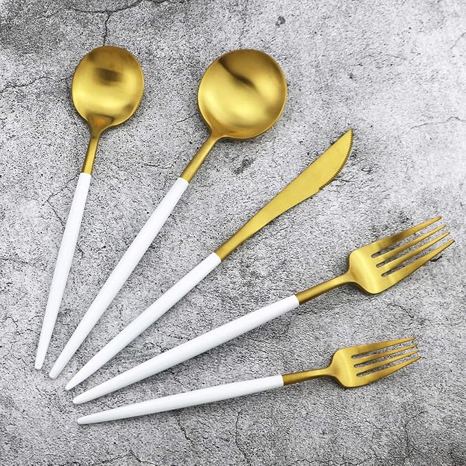 White Handle Gold