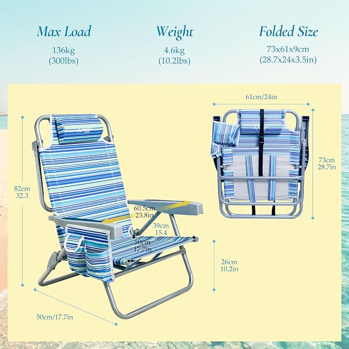 Blue Green Striped