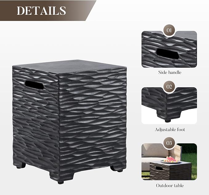 Black - Ripple With Tank Cover