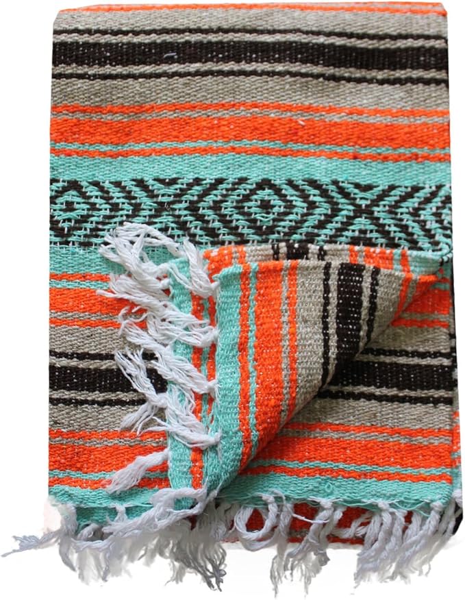 Mint/Tan/Orange