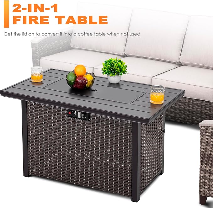 Aluminum & Rattan
