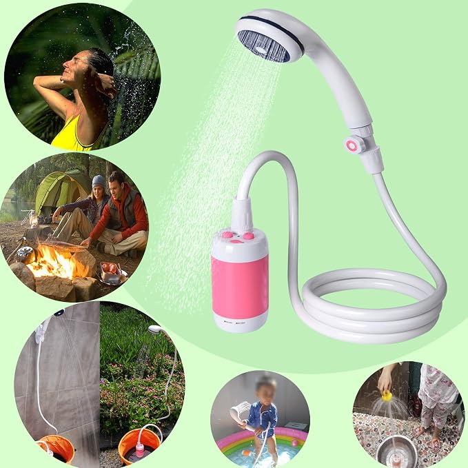 Pink Shower with Valve