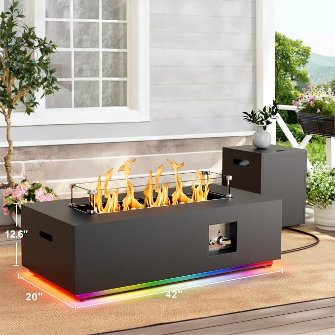 Black w RGB LED