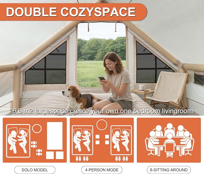 4 Person+Skylight/Beige