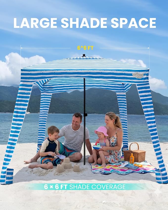 6' x 6' Siesta Beach