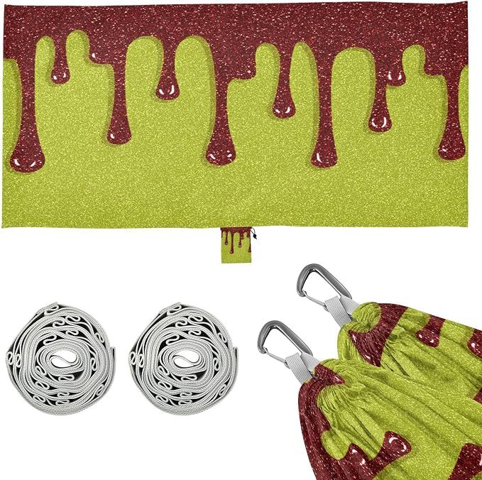 Glitter Dripping Green