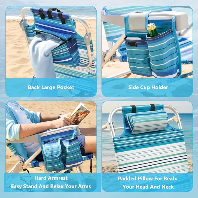 2 Pack Green Stripe