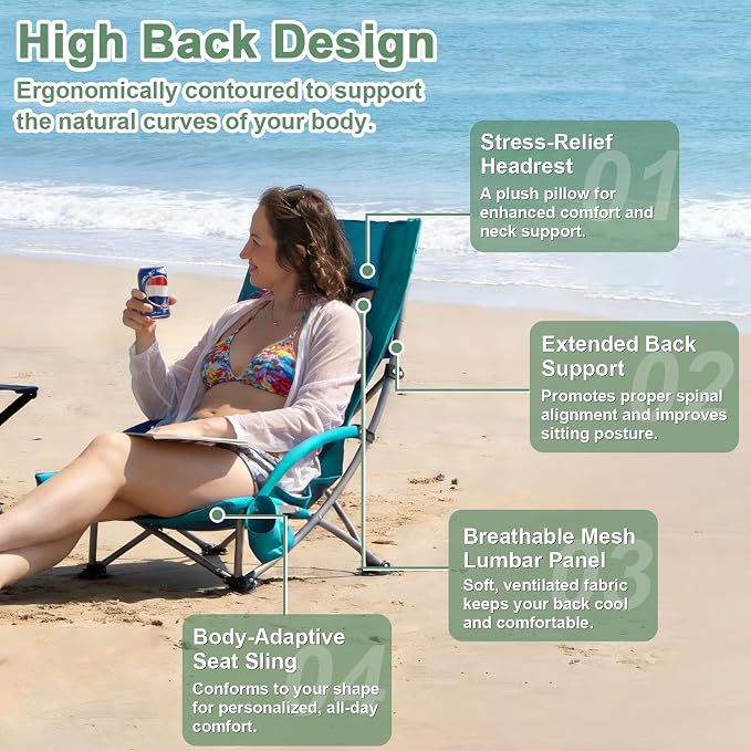 Green - High Back
