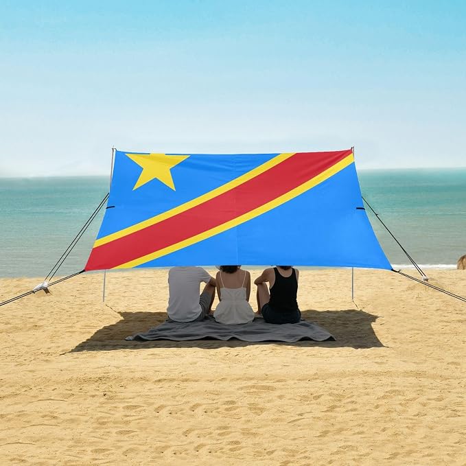 Democratic Republic of the Congo National Flag (1)