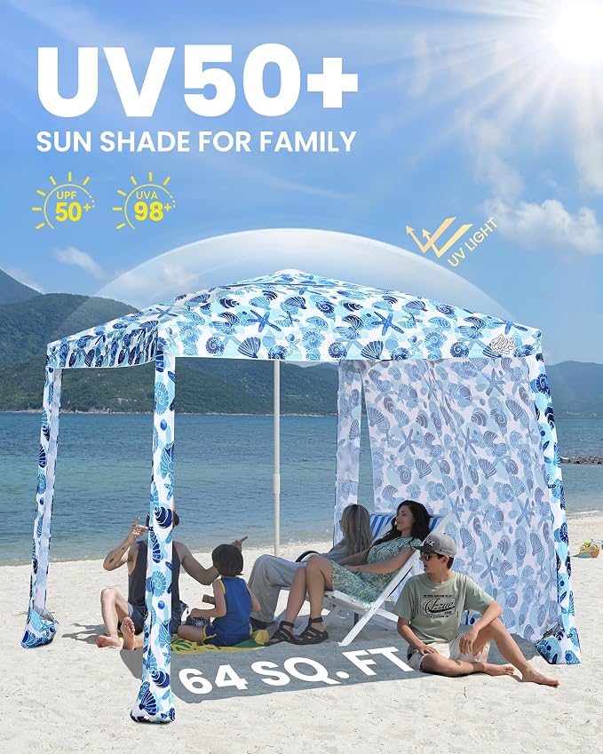 8' x 8' Sea Life Dual-Fold