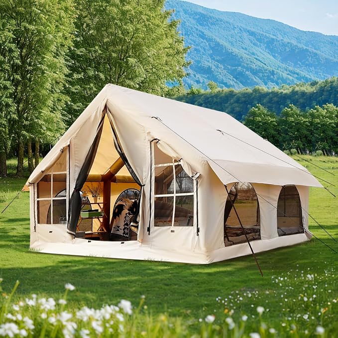 Light Beige-Dual-layer Doors