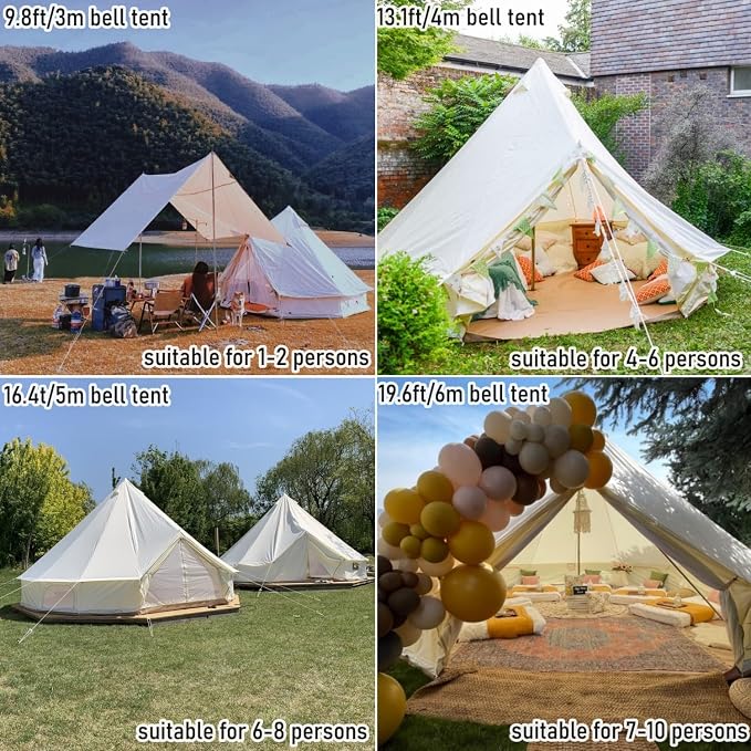 off white Oxford tent