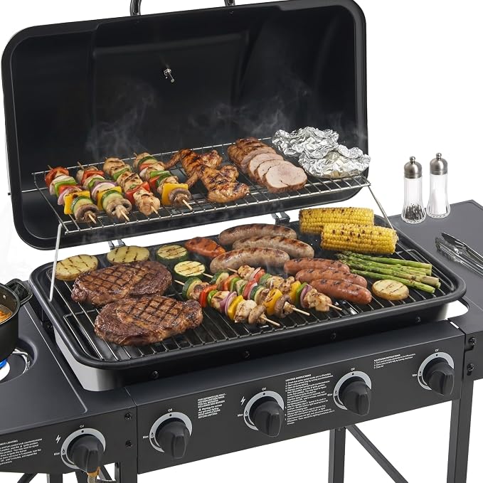 4 + 1 Side Burner