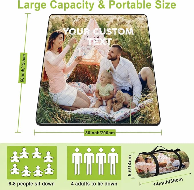 Custom Text Photo
