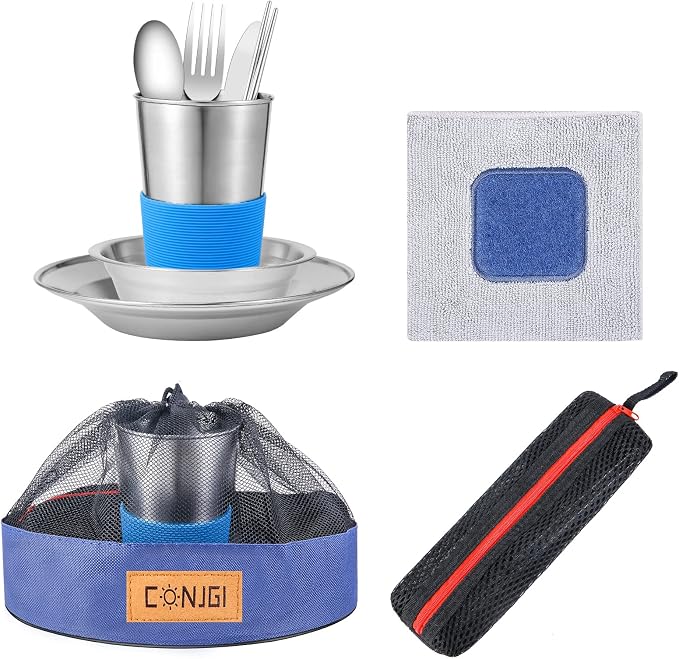 1 person set blue