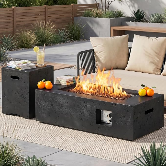 Black with Natural Texture