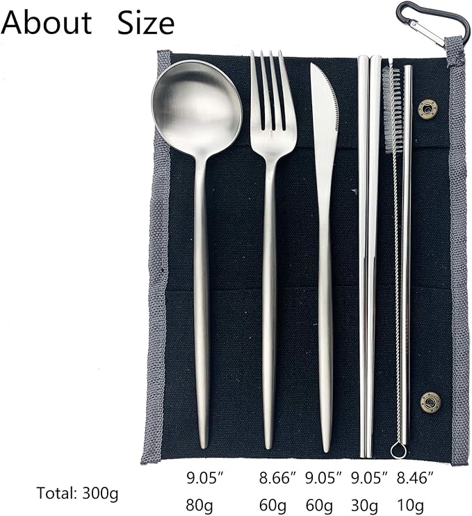 Silver-black pouch