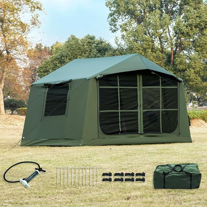 10.5ft*8.04ft*7.05ft (4-5 person)(Green)