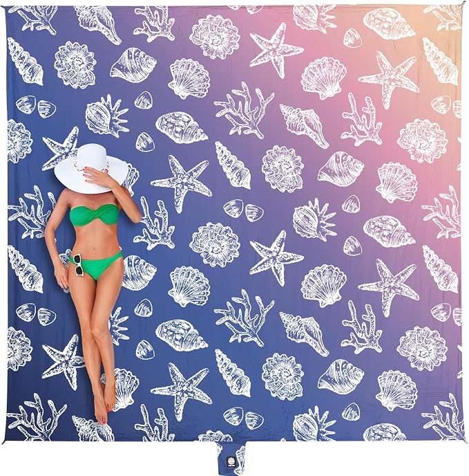 Gradient-deepblue Sea Shells