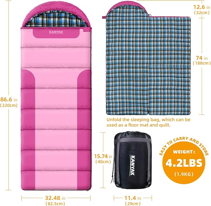 Deep Pink & Light Pink （Left Zip）