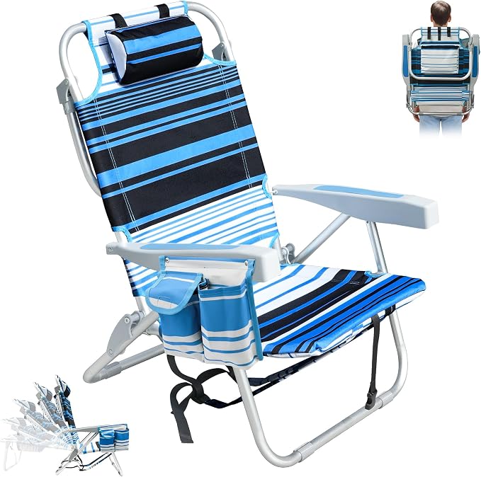 1 Pack Coastal Blue Stripe