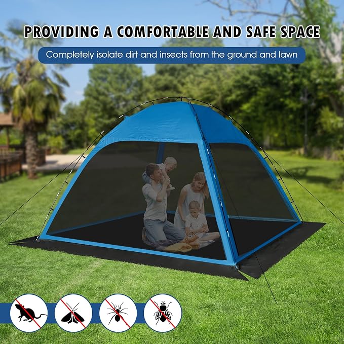 Blue Four-Sided
