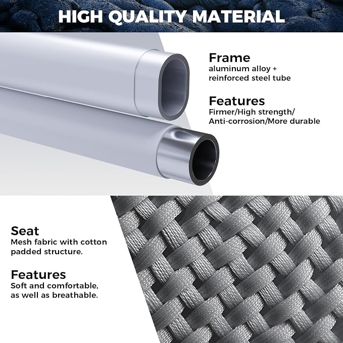 Footrest Deluxe Lava/Grey