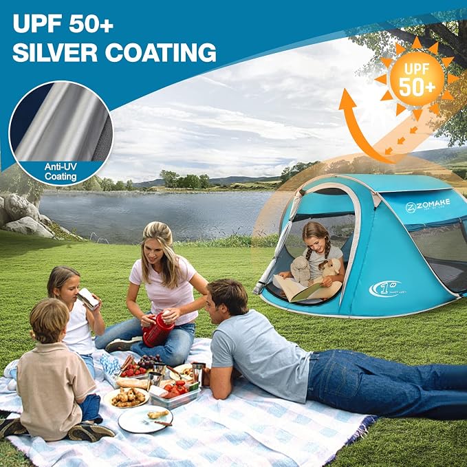 Lake Blue 3-4 Person