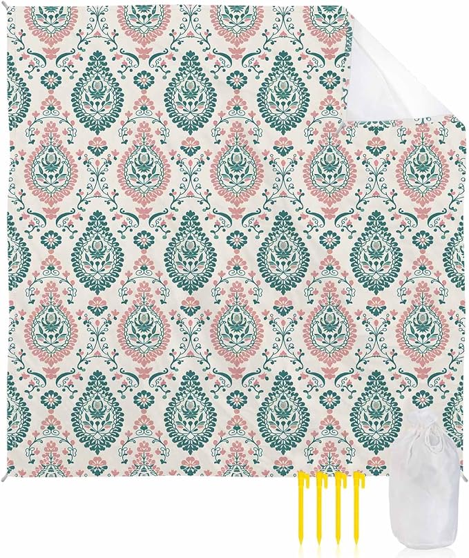 Light Pink Emerald Green