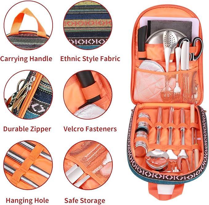 Orange-No shoulder strap